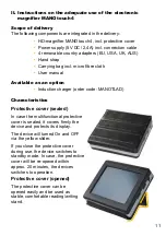 Preview for 11 page of Reinecker MANO touch 4 User Manual