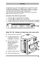 Preview for 9 page of Reiner 780 Operating Instructions Manual