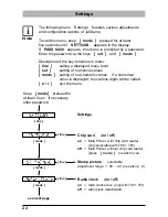 Preview for 22 page of Reiner 780 Operating Instructions Manual