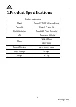 Preview for 3 page of Rekon FPV Rekon3 Manual