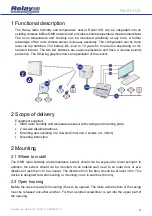 Preview for 3 page of Relay RelAir ICS User Manual