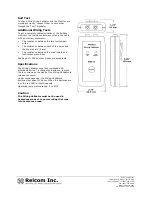 Preview for 2 page of Relcom FBT-5 General Specifications