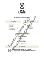 Preview for 27 page of REM POWER EL 141/8/6 Instructions For Use Manual