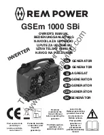 REM POWER GSEm 1000 SBi Owner'S Manual preview