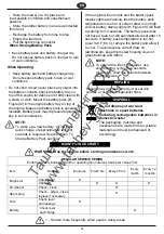 Preview for 24 page of REM POWER LMEm 5602 BSB PLUS Owner'S Manual