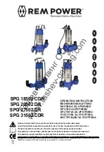 Preview for 1 page of REM POWER SPG 18502 CDR Operating Instruction