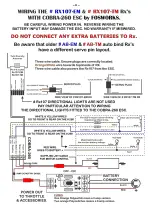 Preview for 4 page of Remote Control Systems EVO-SIMPLEX Tx's Manual