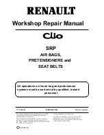 Renault 2013 Clio Cup Workshop Repair Manual preview