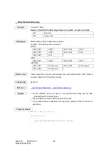 Preview for 32 page of Renesas Embedded Application Programming Interface Reference Manual