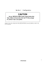 Preview for 12 page of Renesas User System Interface Cable HS2655ECH61H User Manual