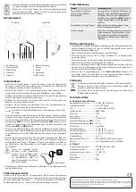 Preview for 2 page of Renkforce 1300046 Operating Instructions Manual