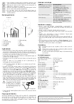 Preview for 8 page of Renkforce 1300046 Operating Instructions Manual