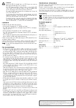 Preview for 8 page of Renkforce 1305503 Operating Instructions Manual