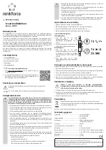 Preview for 4 page of Renkforce 1407915 Operating Instructions