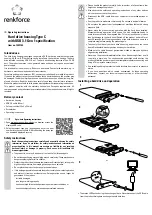 Preview for 3 page of Renkforce 1423744 Operating Instructions Manual