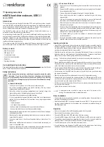 Preview for 3 page of Renkforce 1428323 Operating Instructions Manual