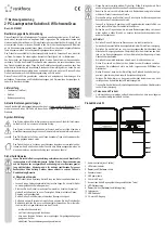 Preview for 1 page of Renkforce 2162591 Operating Instructions Manual