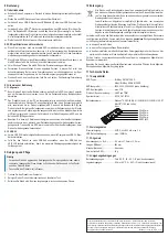 Preview for 2 page of Renkforce 2526460 Operating Instructions Manual