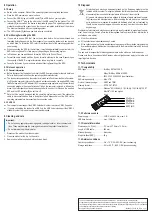 Preview for 4 page of Renkforce 2526460 Operating Instructions Manual