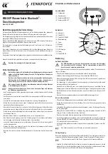 Renkforce BM-88P Operating Instructions Manual preview