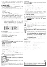 Preview for 2 page of Renkforce KW-9280 Operating Instructions Manual