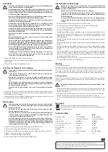 Preview for 2 page of Renkforce PA122A Operating Instructions Manual