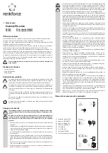 Preview for 5 page of Renkforce PA122A Operating Instructions Manual