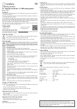 Preview for 2 page of Renkforce RF-4842651 Operating Instructions