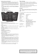 Preview for 2 page of Renkforce RF-GM-PR01 Operating Instructions Manual