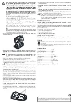 Preview for 4 page of Renkforce SV-CS134404CI Operating Instructions Manual