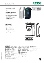 Preview for 3 page of Resol DeltaSol C2 Manual