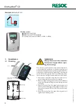 Preview for 4 page of Resol DeltaSol C2 Manual