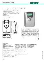 Preview for 10 page of Resol FlowSol D Installation, Operation, Commissioning, Maintenance