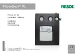 Resol FlowSol XL Manual preview