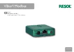 Preview for 31 page of Resol VBus Modbus Manual