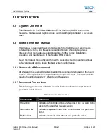 Preview for 11 page of Reson SeaBat 8160 Operator'S Manual