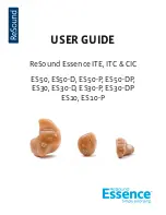 ReSound Essence ES10 User Manual preview