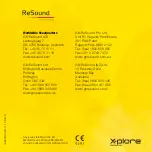 Preview for 19 page of ReSound X-plore BTE XE71-DI User Manual