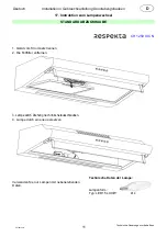 Preview for 13 page of Respekta CH 1295 IXC N Operating & Installation Instructions Manual