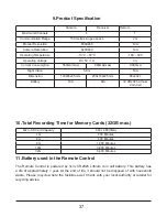 Preview for 37 page of Response CWD2 Installation And Operating Instructions Manual