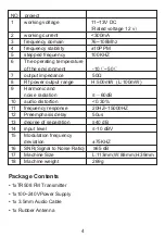 Preview for 5 page of Retekess TR508 Instruction Manual