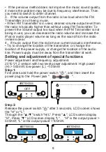 Preview for 9 page of Retekess TR508 Instruction Manual