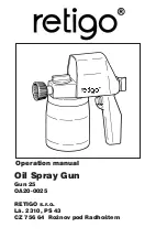 Retigo Gun 25 Operation Manual preview