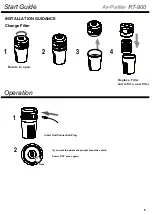 Preview for 4 page of Retink Air Fresh RT-900 Operating Instructions Manual