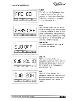 Preview for 27 page of RetroSound Apache Installation And Owner'S Manual