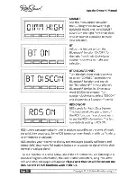 Preview for 32 page of RetroSound Apache Installation And Owner'S Manual