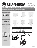 Preview for 3 page of Rev-A-Shelf HURV-1512 Installation Instructions