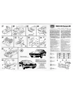 REVELL 1969 Z-28 Camaro RS Assembly Manual preview