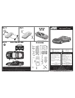 REVELL 2004 Corvette Coupe Assembly Manual preview