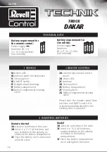 Preview for 15 page of REVELL Control  DAKAR User Manual